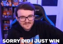 Gameboyluke Sorry Did I Just Win GIF - Gameboyluke Sorry Did I ...