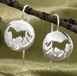 Beautiful Sterling Horse Silhouette Earrings.jpeg