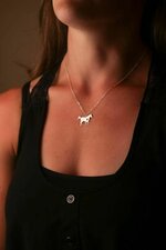 Racing Horse Necklace Personalized Horse Lover Gift Horse - Etsy.jpeg