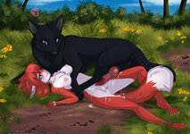 RukiFox-263584-Aryani_and_Wolf.jpg