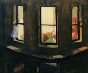 'Night Windows' ,1928. Edward Hopper.jpg