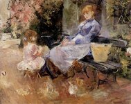 ,La Fable', 1883. Berthe Morissot.jpg