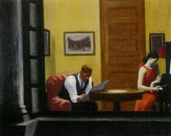 'One Room In New York', 1932. Edw. Hopper .jpg