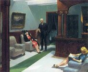 'Hotel Lobby', 1943, Edward Hopper.jpg