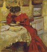 'Mme Hessel En Robe Rouge', 1905. Édouard Vuillard.jpg