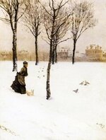 Giuseppe De Nittis 'A Winter’s Landscape', 1875.jpg