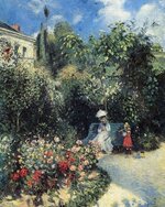 'The Garden of Pontoise', 1877. Camille Pissarro.jpg