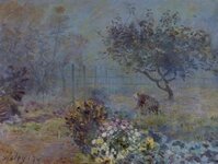 'Foggy Morning, Voisins', 1874. Alfred Sisley.jpg