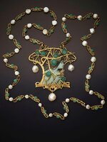 René Lalique I Necklace, c1900_ Gold, enamel, pearls, glass.jpg