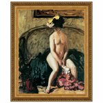 The Black Hat, 1900 by Philip Wilson Steer Framed Painting Print.jpg