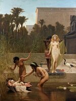 'The Finding of Moses' pre 1904 Frederick Goodall.jpg