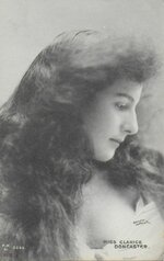 RPPC British Actress  Clarice Doncaster   Theatre Star, Famed Beauty,  long Dark Hair,.jpg