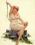 50 Duane Bryers' Incredible Paintings of Hilda, the Forgotten Plus-Size Pinup Girl From the 19...jpg