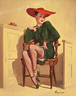 1940's Elvgren PinUp Girl Poster .jpg