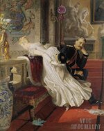 Edward Henry Corbould _ Amor Omnia Vincit (19th century) Canvas Gallery Wrapped or Framed Gicl...jpg