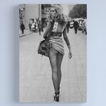 The Wife Of Helmut Newton Canvas Print by gaylecurtis.jpg