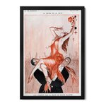 1920s La Vie Parisienne Magazine Plate Premium Framed Poster by Armand Vallee.jpg