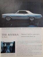 1962 Buick Riviera Vintage Advertisement Classic Car Wall Art Man Cave Decor Automotive Print ...jpg