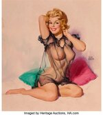 Earl Steffa Moran _ Pin-up in Sheer Top _ MutualArt.jpg