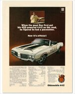 1970 Oldsmobile 442 Pace Car Convertible GM ad Banner or Metal sign.jpg