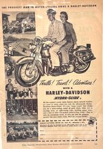 1951 Harley-Davidson - Hydra-Glide - - Vintage Magazine Advertisement - RARE.jpg