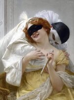 'Pierrot's Embrace', 1900. Guillaume Seignac .jpg