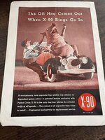 1936 Tony Sarg Art Oil Hog X-90 Perfect Circle Piston Advertisement Ad Pig.jpg