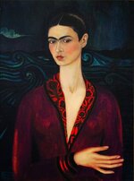 Freida Kahlo self portrait in Velvet dress1926.jpg