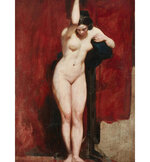 Standing academic Nude, pre 1849, William Etty.jpg