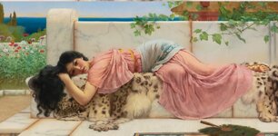 'When The Heart Is Young', 1901.John Wm Godward.jpg