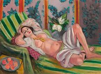 'Odalisque aux magnolias,'1923. Henri Matisse _.jpg